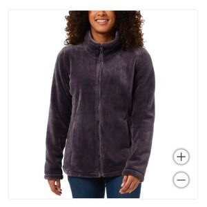 NWT 32 Degrees Ladies' Purple Excalibur Plush Jacket